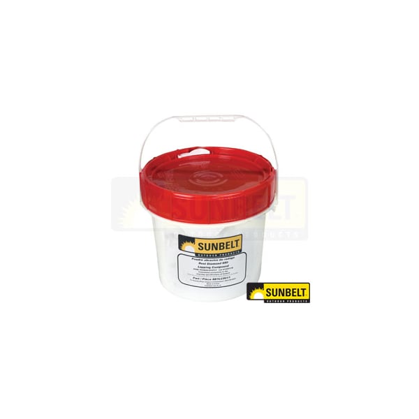 Reel Diamond Back Lapping Compound, 80 grit (25 lb) 14.6" x14.2" x10.65"